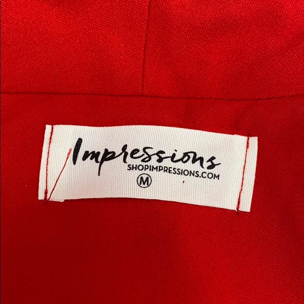 Red medium blazer - Picture 5 of 7